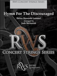 Hymn for the Discouraged Orchestra sheet music cover Thumbnail